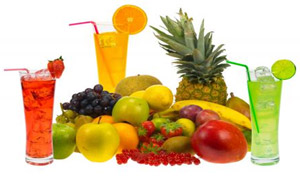 fruits and vegetables as part of an overall healthy diet
